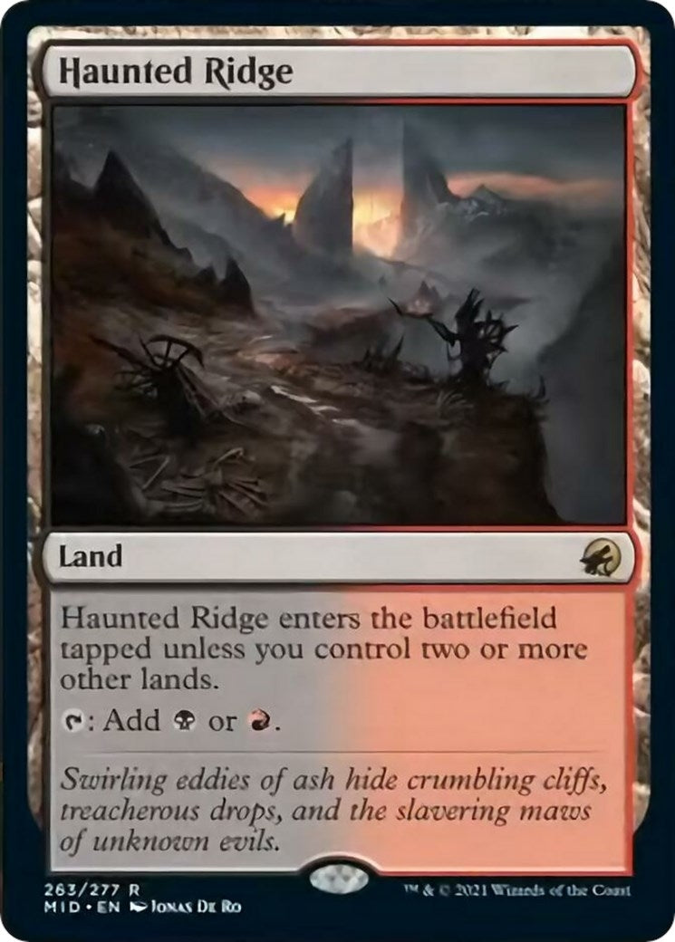 Haunted Ridge (263) [MID] - MTG Single