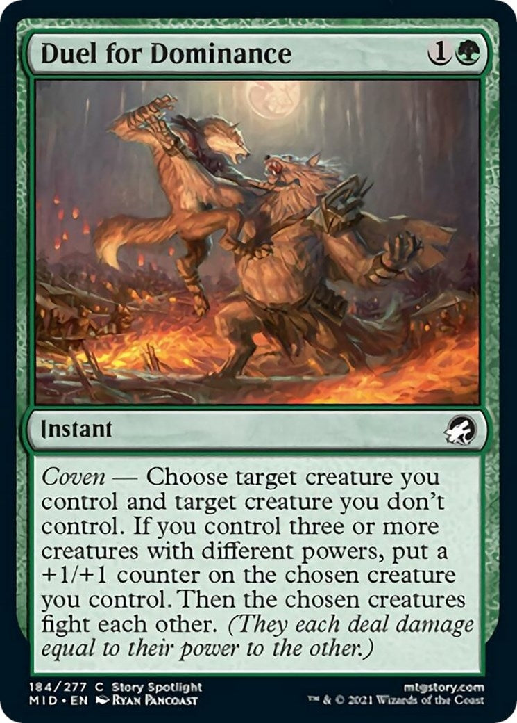 Duel for Dominance (184) [MID] - MTG Single