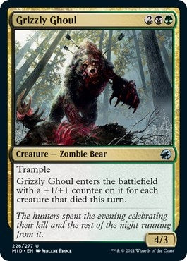 Grizzly Ghoul (226) [MID] - MTG Single