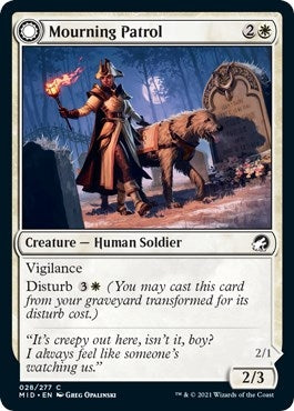 Mourning Patrol (28) [MID] - MTG Single