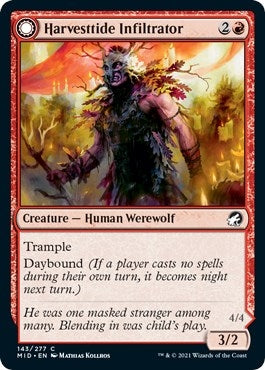 Harvesttide Infiltrator (143) [MID] - MTG Single