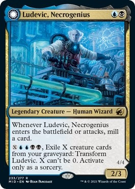 Ludevic Necrogenius (233) [MID] - MTG Single