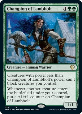 Champion of Lambholt (136) [MIC] - MTG Single