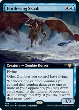 Hordewing Skaab (Extended Art) (53) [MIC] - MTG Single