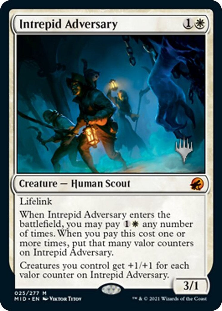 Intrepid Adversary (25) [PPMID] - MTG Single