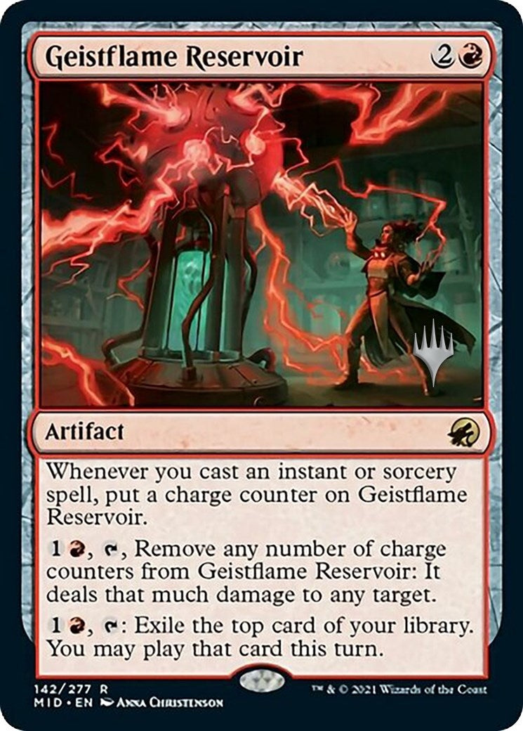 Geistflame Reservoir (142) [PPMID] - MTG Single