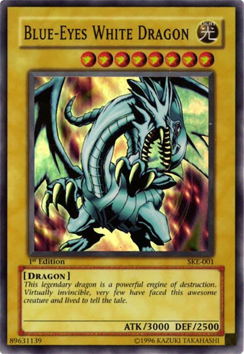 Blue-Eyes White Dragon (1) - YuGiOh Single