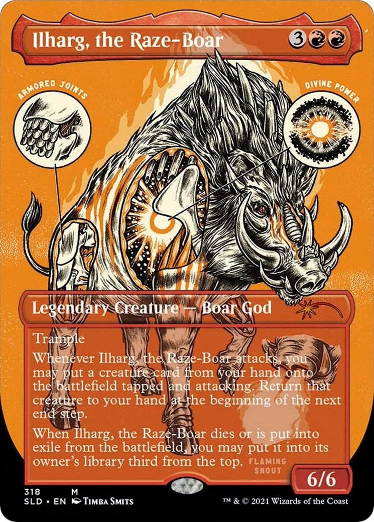 Ilharg the Raze-Boar (318) [SLD] - MTG Single