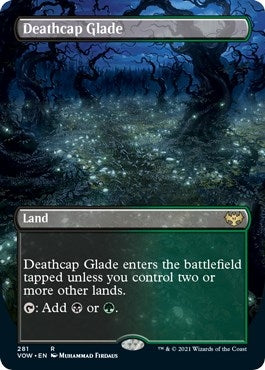 Deathcap Glade (Borderless) (281) [VOW] - MTG Single