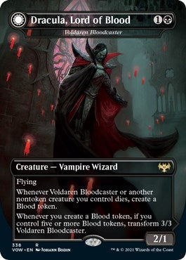 Dracula Lord of Blood - Voldaren Bloodcaster (338) [VOW] - MTG Single