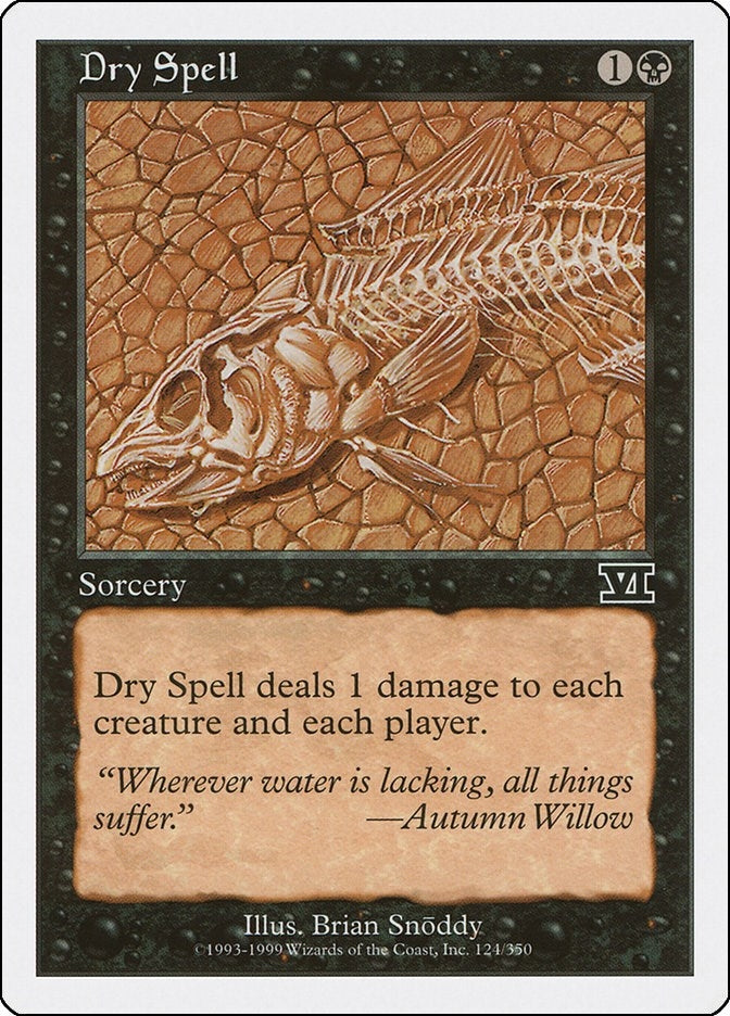 Dry Spell (124) [6ED] - MTG Single