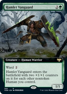 Hamlet Vanguard (Extended Art) (389) [VOW] - MTG Single