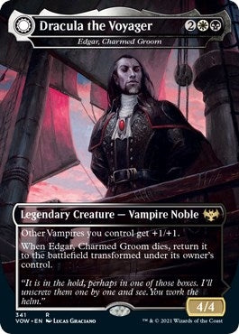 Dracula the Voyager - Edgar Charmed Groom (341) [VOW] - MTG Single