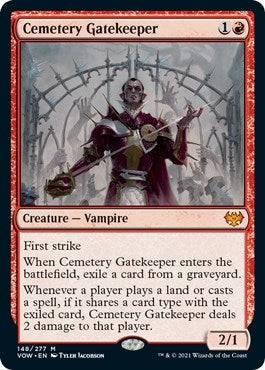 Cemetery Gatekeeper (148) [VOW] - MTG Single