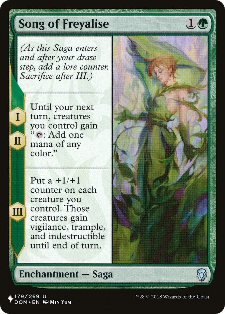 Song of Freyalise (179) [LIST] - MTG Single