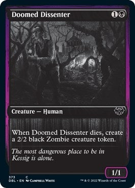 Doomed Dissenter (373) [DBL] - MTG Single