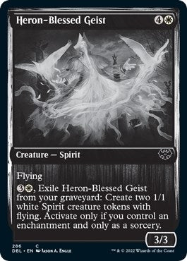 Heron-Blessed Geist (286) [DBL] - MTG Single