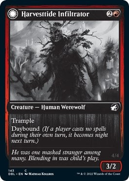 Harvesttide Infiltrator (143) [DBL] - MTG Single
