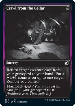 Crawl from the Cellar (93) [DBL] - MTG Single
