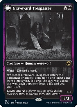 Graveyard Trespasser (104) [DBL] - MTG Single