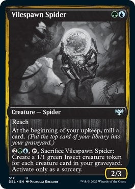 Vilespawn Spider (517) [DBL] - MTG Single