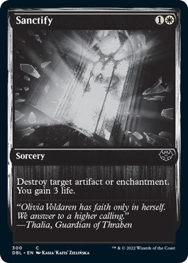 Sanctify (300) [DBL] - MTG Single