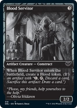 Blood Servitor (519) [DBL] - MTG Single