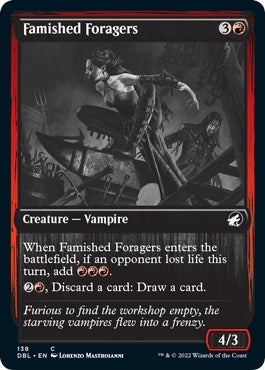 Famished Foragers (138) [DBL] - MTG Single