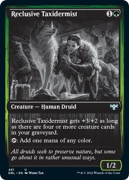 Reclusive Taxidermist (481) [DBL] - MTG Single