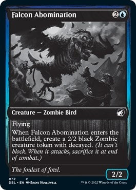 Falcon Abomination (52) [DBL] - MTG Single
