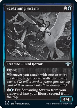 Screaming Swarm (342) [DBL] - MTG Single