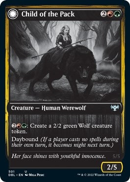 Child of the Pack (501) [DBL] - MTG Single