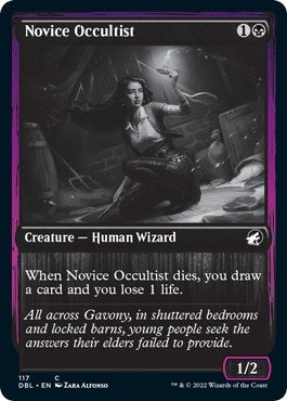 Novice Occultist (117) [DBL] - MTG Single