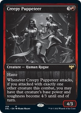 Creepy Puppeteer (418) [DBL] - MTG Single