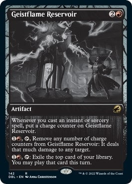Geistflame Reservoir (142) [DBL] - MTG Single