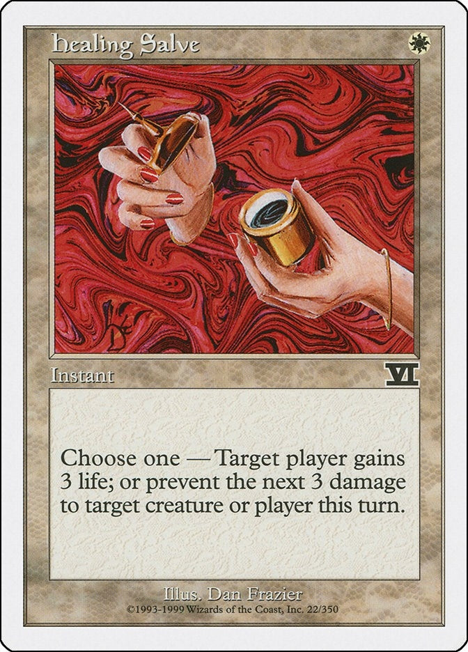 Healing Salve (22) [6ED] - MTG Single