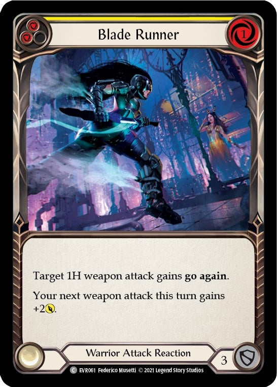 Blade Runner (Yellow) (61) [EVR] - Flesh and Blood TCG Single