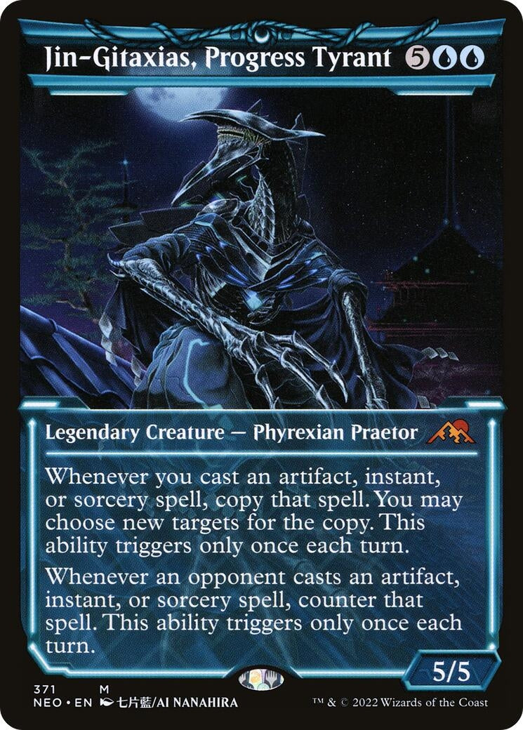 Jin-Gitaxias Progress Tyrant (Showcase) (371) [NEO] - MTG Single
