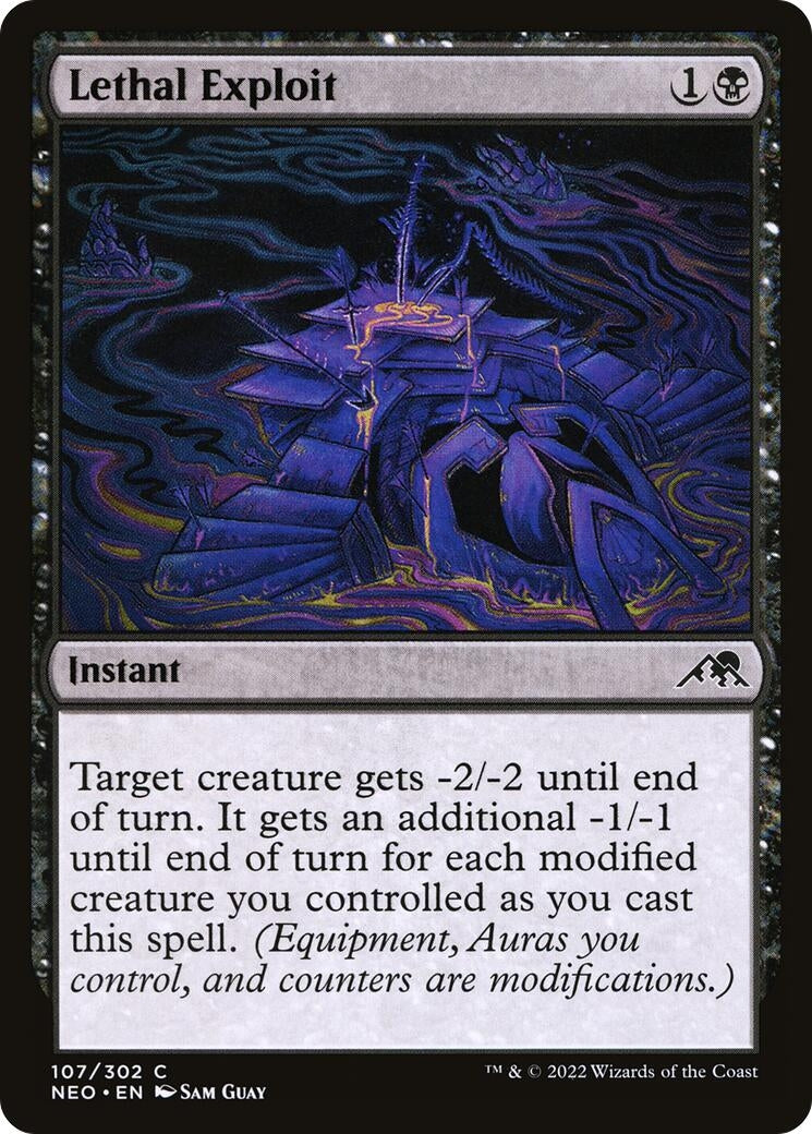 Lethal Exploit (107) [NEO] - MTG Single