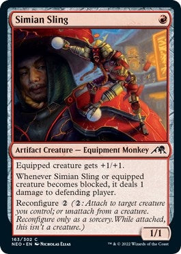 Simian Sling (163) [NEO] - MTG Single