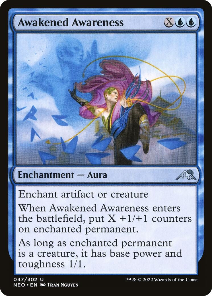 Awakened Awareness (47) [NEO] - MTG Single