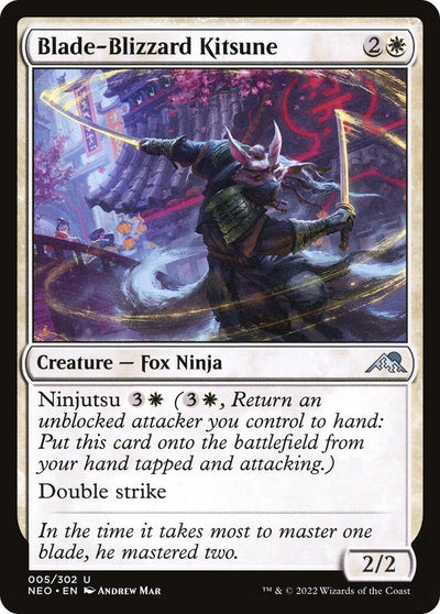 Blade-Blizzard Kitsune (5) [NEO]