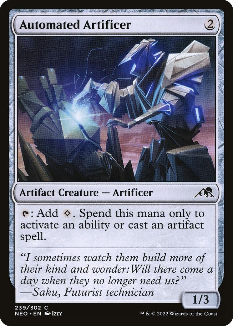 Automated Artificer (239) [NEO] - MTG Single