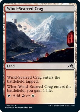 Wind-Scarred Crag (282) [NEO] - MTG Single