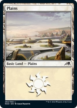 Plains (284) (284) [NEO] - MTG Single
