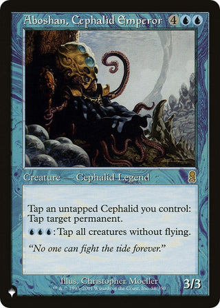 Aboshan Cephalid Emperor (58) [LIST] - MTG Single