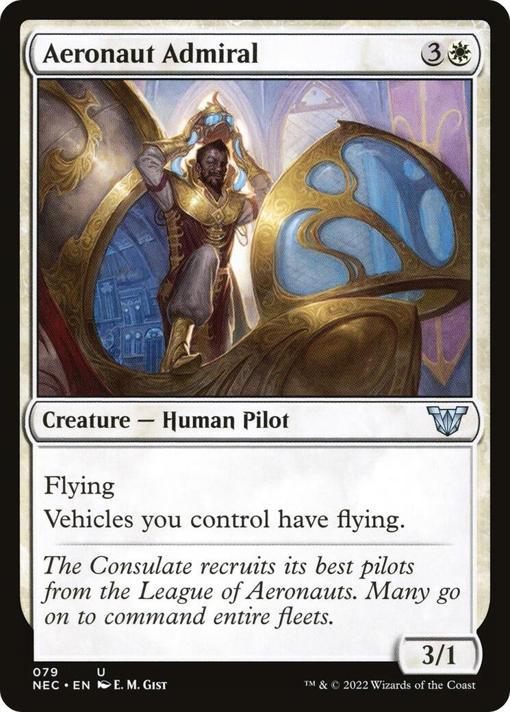 Aeronaut Admiral (79) [NEC] - MTG Single