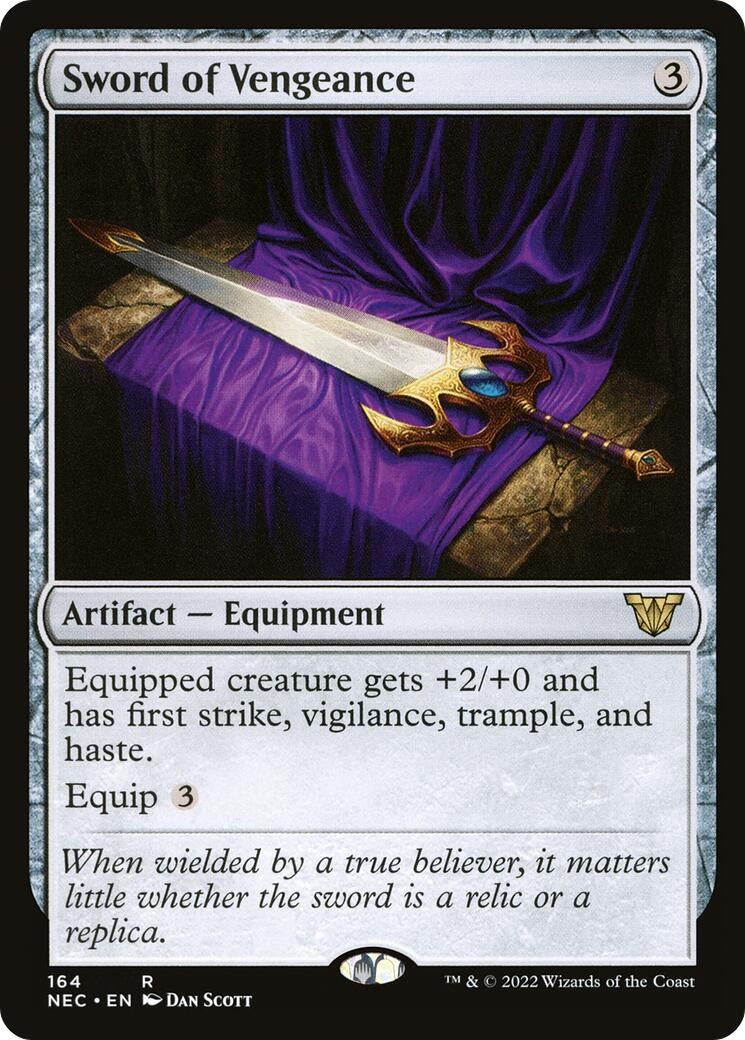Sword of Vengeance (164) [NEC] - MTG Single