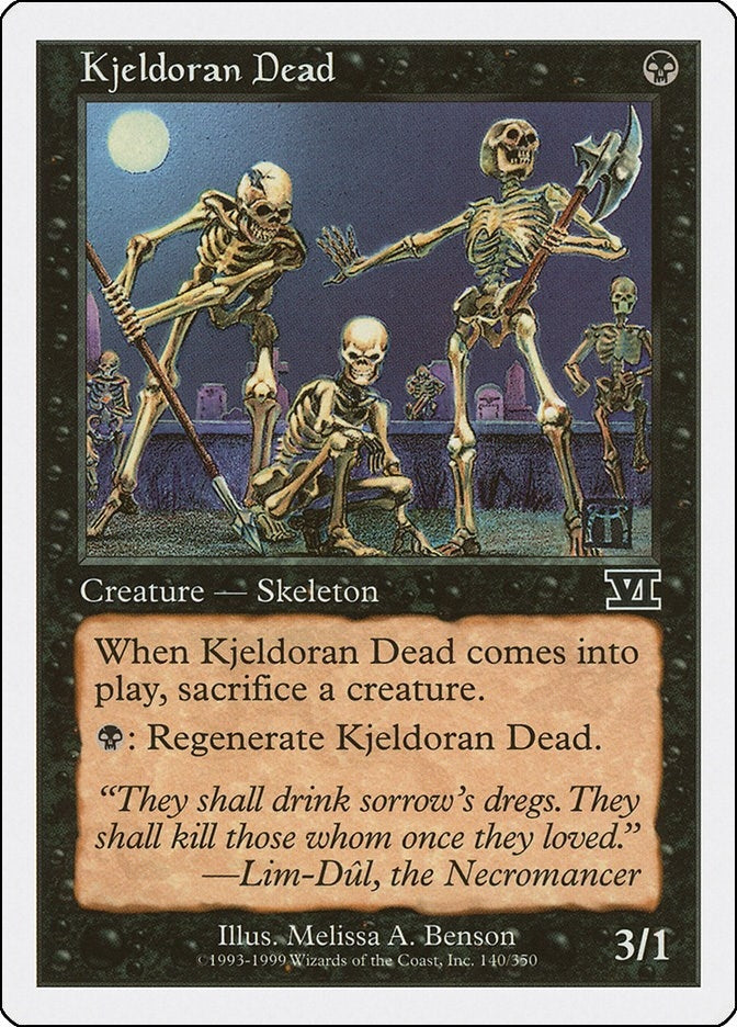 Kjeldoran Dead (140) [6ED] - MTG Single