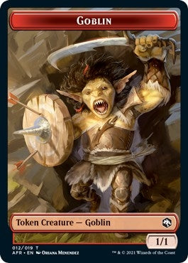 Goblin (012) // Blood (017) Double-sided Token (Challenger 2022) (0) [UMP] - MTG Single